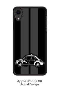 Renault 4CV PIE Police de la Prefecture de Paris 1955 Smartphone Case - Racing Stripes