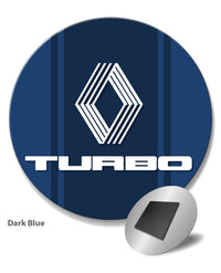 Renault Turbo Emblem Round Fridge Magnet