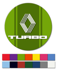 Renault Turbo Emblem Round Fridge Magnet