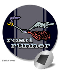 1969 - 1974 Plymouth Road Runner Emblem Novelty Round Fridge Magnet