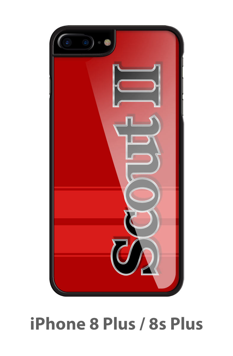 1971 - 1980 International Scout II Emblem Smartphone Case - Racing Stripes