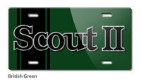 1971 - 1980 International Scout II Emblem Novelty License Plate