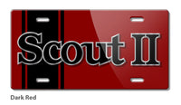 1971 - 1980 International Scout II Emblem Novelty License Plate