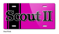1971 - 1980 International Scout II Emblem Novelty License Plate
