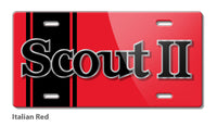 1971 - 1980 International Scout II Emblem Novelty License Plate