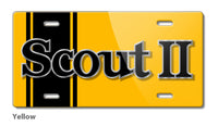 1971 - 1980 International Scout II Emblem Novelty License Plate