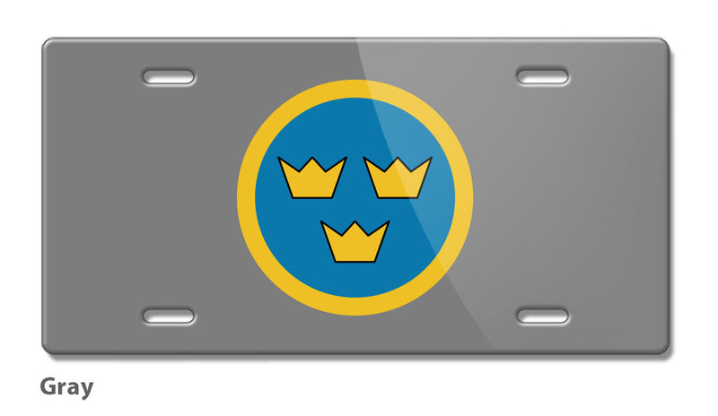 Swedish Air Force Emblem Novelty License Plate