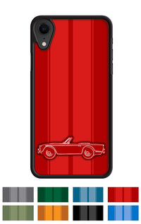 Triumph TR4 TR5 Convertible Smartphone Case - Racing Stripes