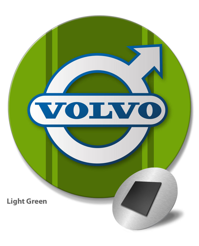Volvo Emblem Round Fridge Magnet