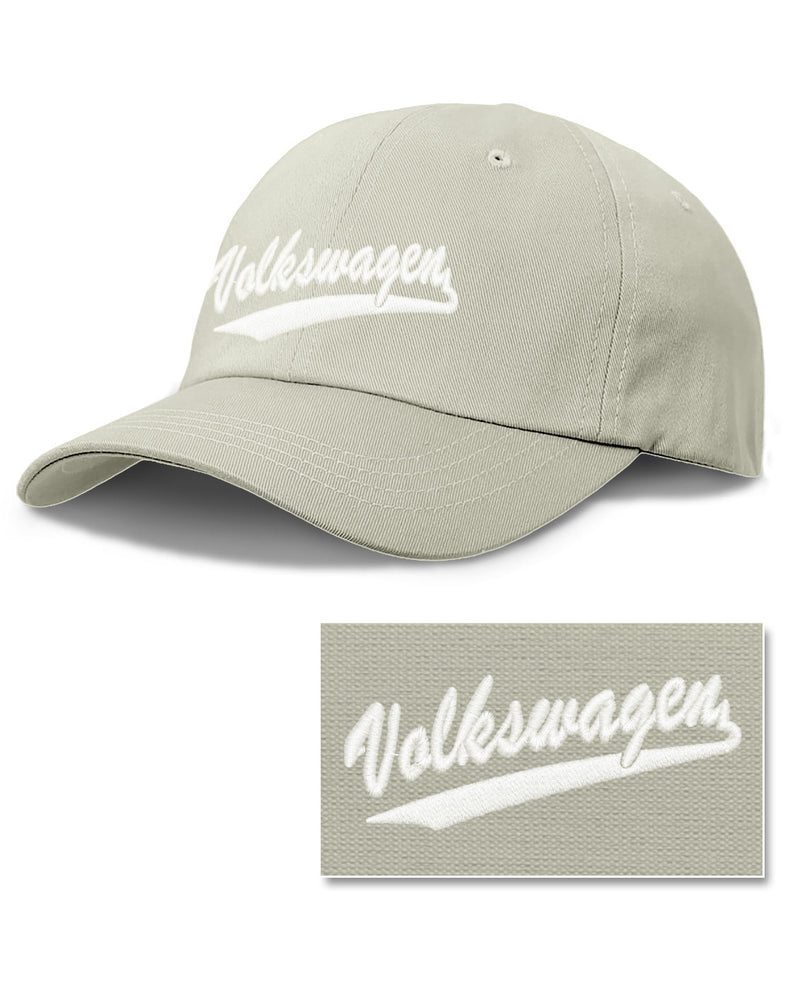 Vintage Volkswagen Emblem - Baseball Cap for Men & Women - Side View