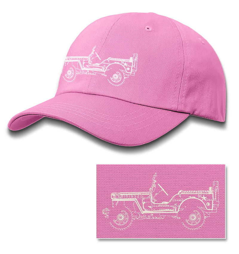 Ford GPW Jeep WWII 1941 - 1945 Baseball Cap for Men & Women