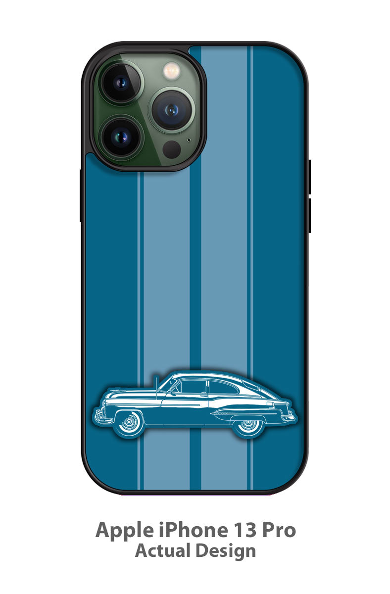 1950 Oldsmobile 98 Deluxe Club Sedan Smartphone Case - Racing Stripes