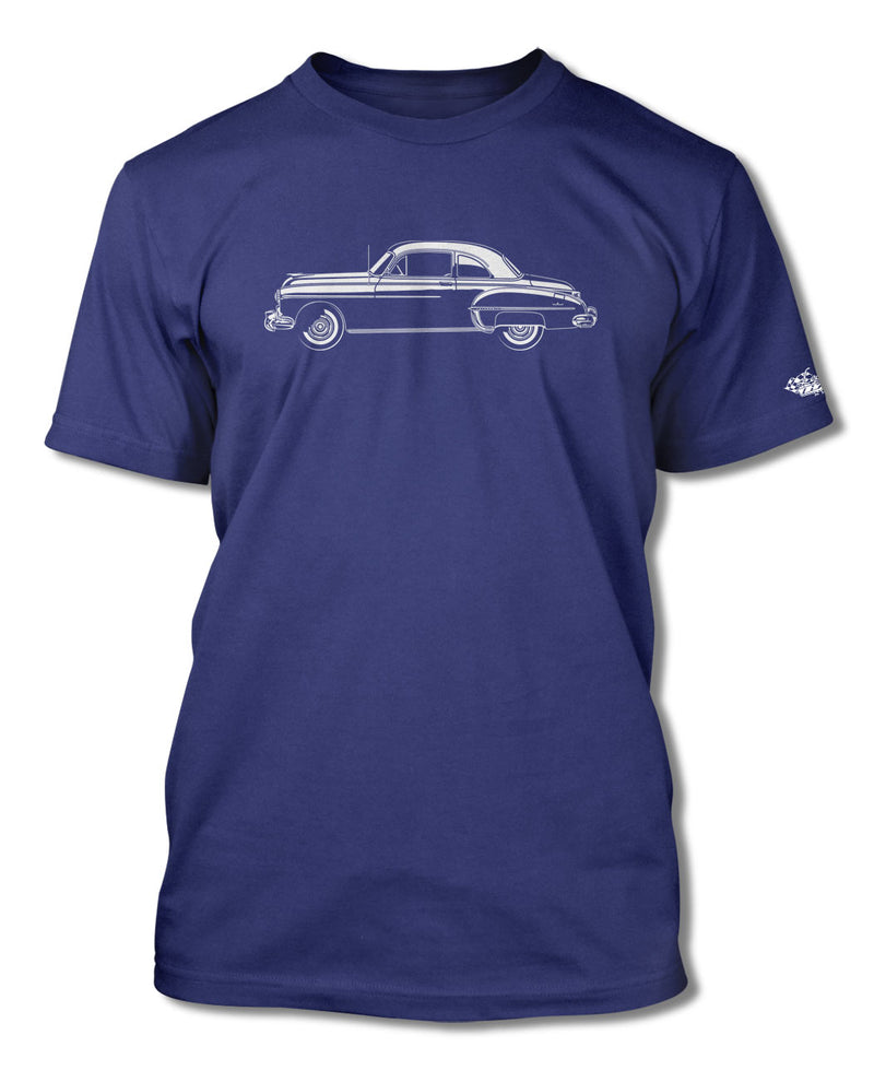 1950 Oldsmobile 88 Club Coupe T-Shirt - Men - Side View