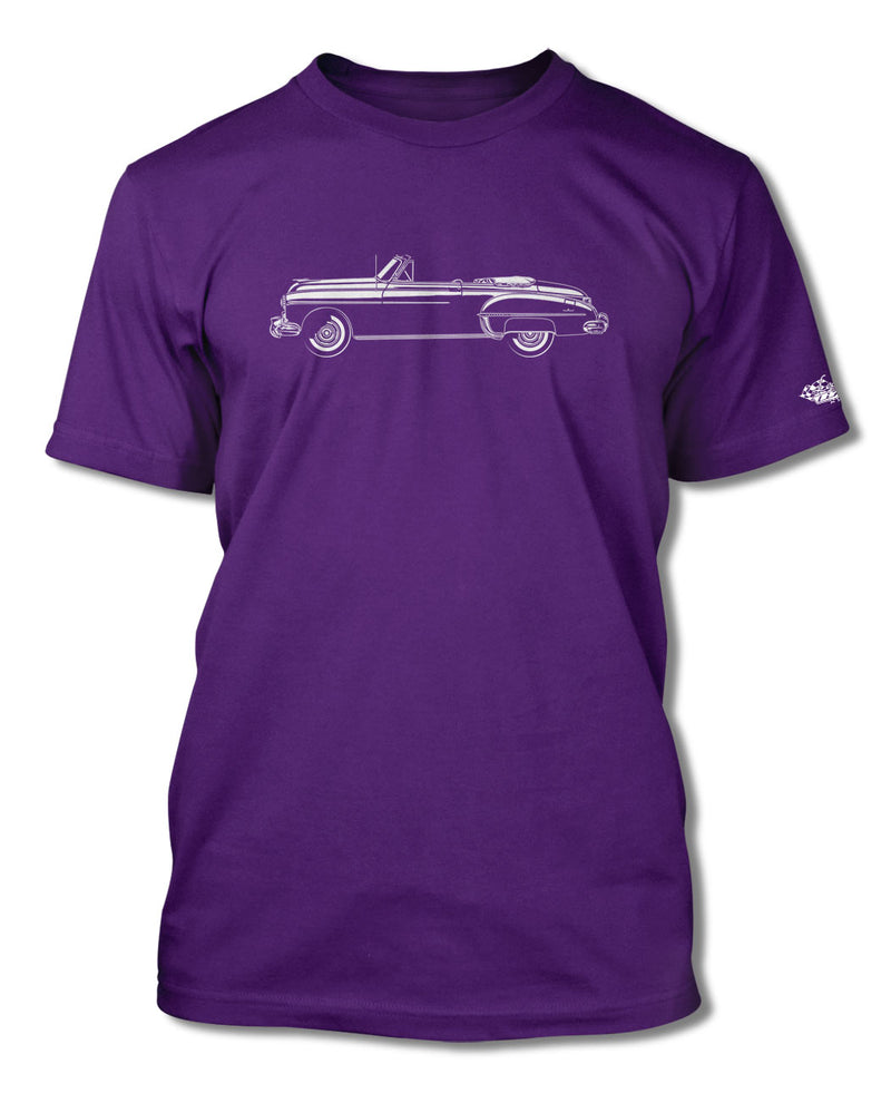 1950 Oldsmobile 88 Convertible T-Shirt - Men - Side View