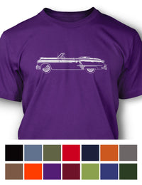 1951 Oldsmobile Super 88 Deluxe Convertible T-Shirt - Men - Side View