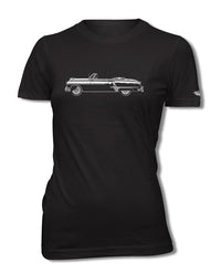 1951 Oldsmobile Super 88 Deluxe Convertible T-Shirt - Women - Side View