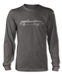 1953 Oldsmobile 98 Convertible T-Shirt - Long Sleeves - Side View