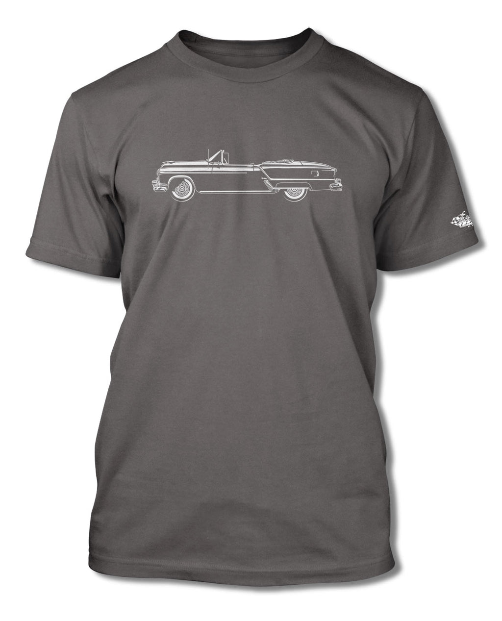 1953 Oldsmobile 98 Fiesta Convertible T-Shirt - Men - Side View