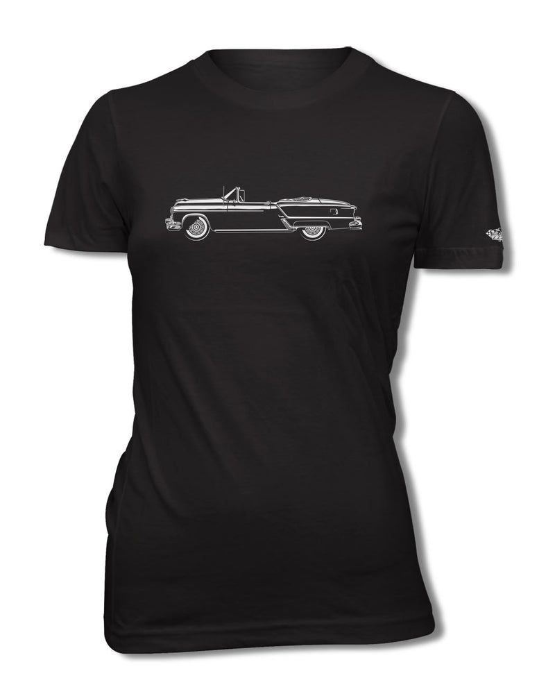 1953 Oldsmobile 98 Fiesta Convertible T-Shirt - Women - Side View