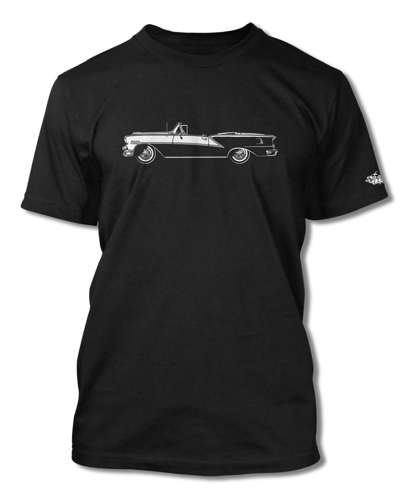1954 Oldsmobile 98 Starfire Convertible T-Shirt - Men - Side View