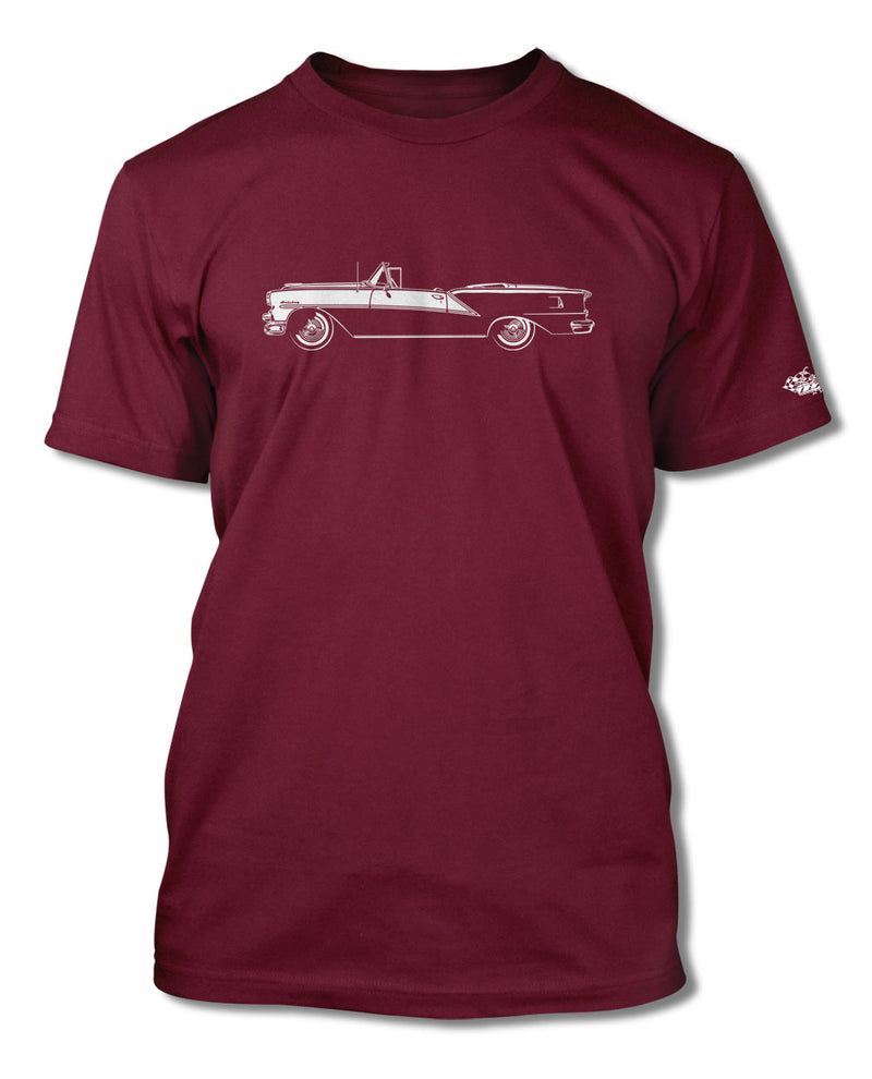 1954 Oldsmobile 98 Starfire Convertible T-Shirt - Men - Side View