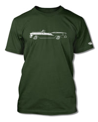 1954 Oldsmobile 98 Starfire Convertible T-Shirt - Men - Side View