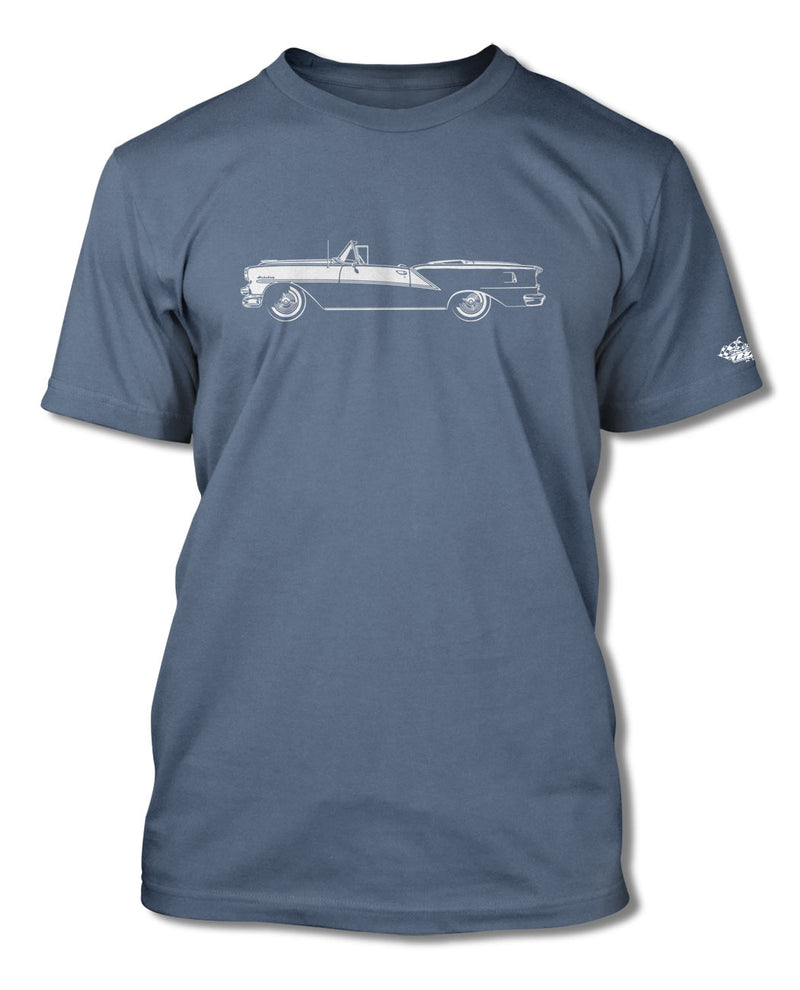 1954 Oldsmobile 98 Starfire Convertible T-Shirt - Men - Side View