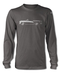 1954 Oldsmobile 98 Starfire Convertible T-Shirt - Long Sleeves - Side View