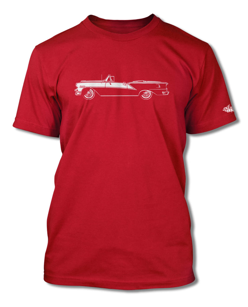 1954 Oldsmobile 98 Starfire Convertible T-Shirt - Men - Side View