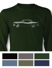 1954 Oldsmobile Super 88 Holiday Hardtop T-Shirt - Long Sleeves - Side View