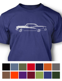1955 Oldsmobile 98 Holiday Hardtop T-Shirt - Men - Side View