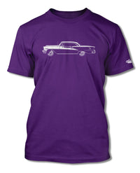 1955 Oldsmobile 98 Holiday Hardtop T-Shirt - Men - Side View