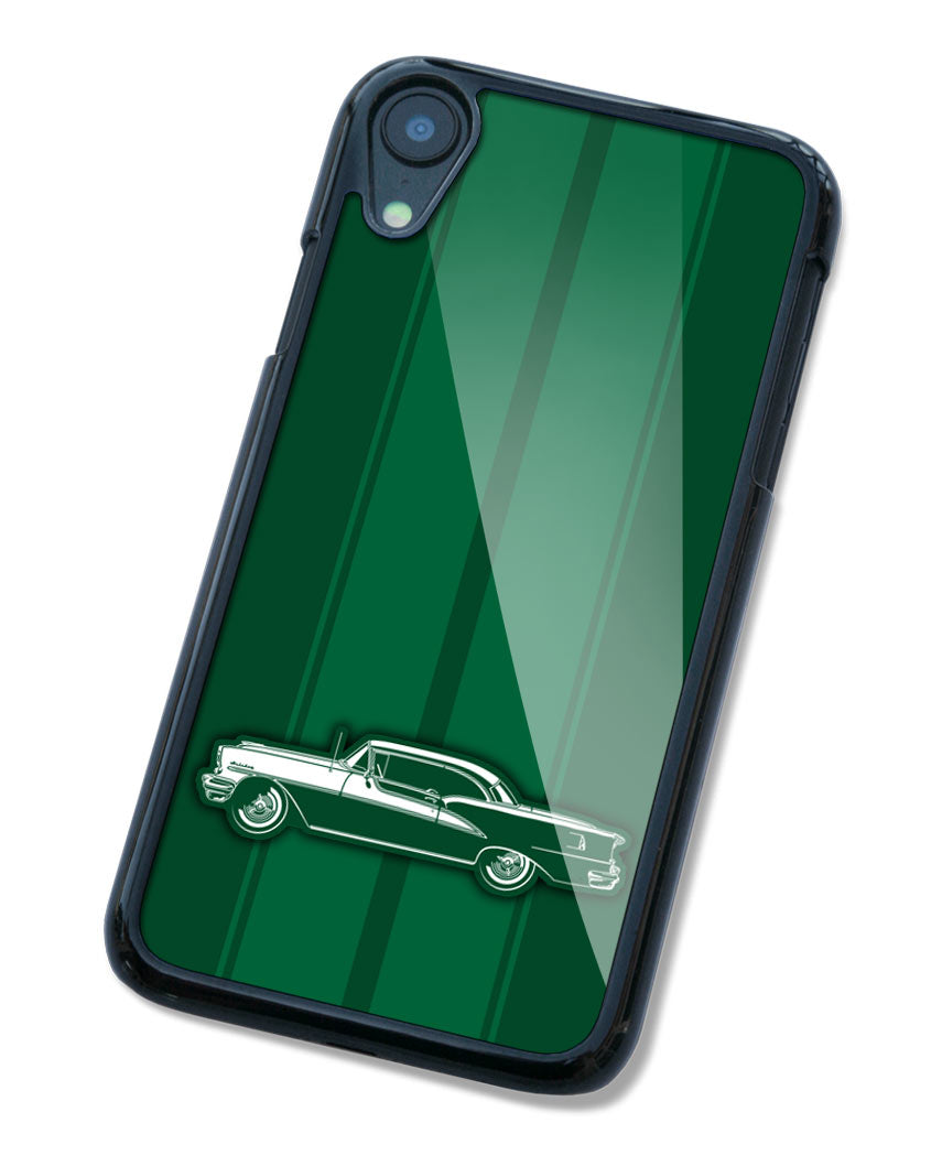 1955 Oldsmobile 98 Holiday Hardtop Smartphone Case - Racing Stripes