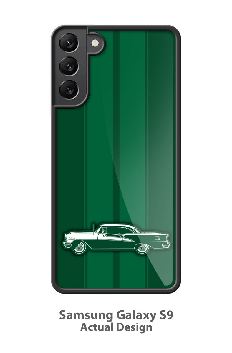 1955 Oldsmobile 98 Holiday Hardtop Smartphone Case - Racing Stripes