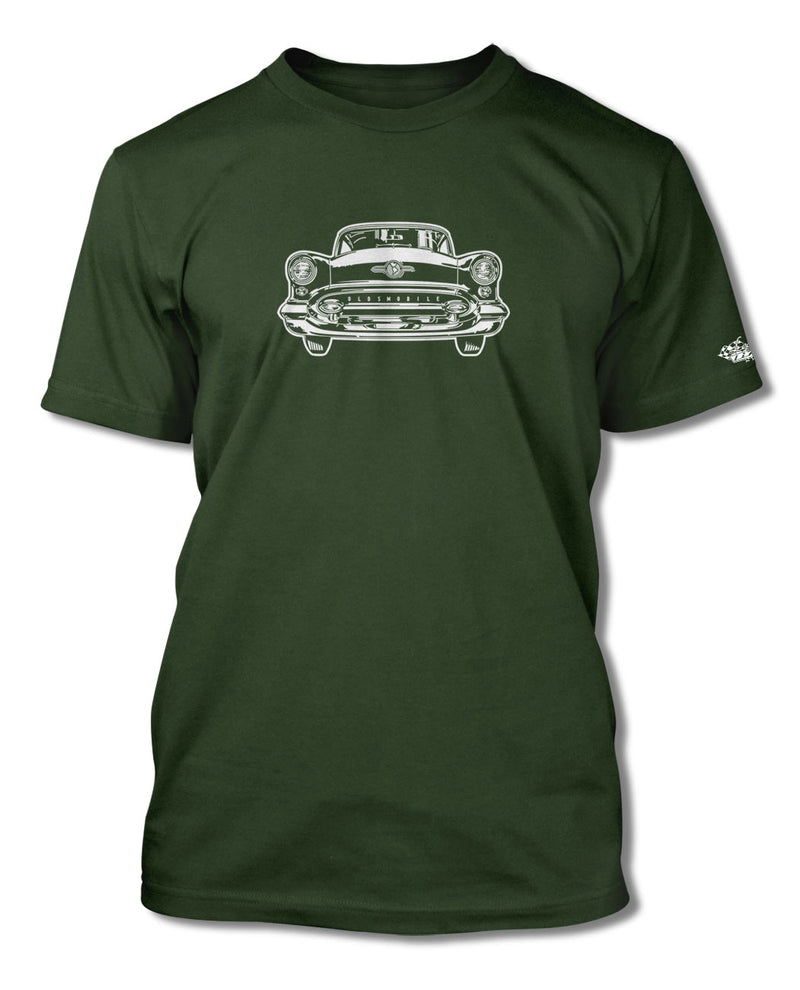 1955 Oldsmobile Front View T-Shirt - Men - Front View