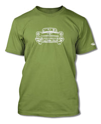 1955 Oldsmobile Front View T-Shirt - Men - Front View