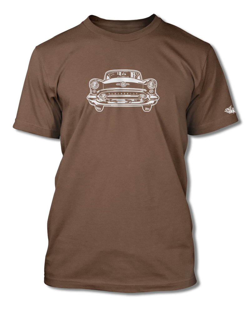 1955 Oldsmobile Front View T-Shirt - Men - Front View