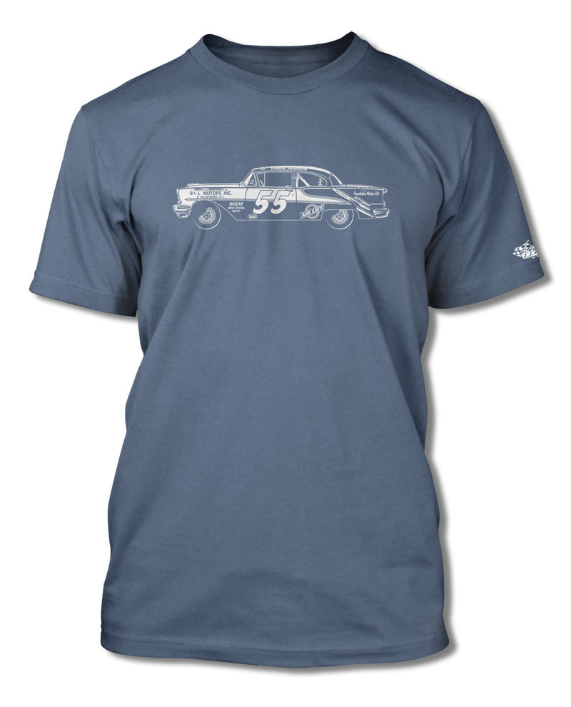 1955 Oldsmobile Super 88 Junior Johnson T-Shirt - Men - Side View