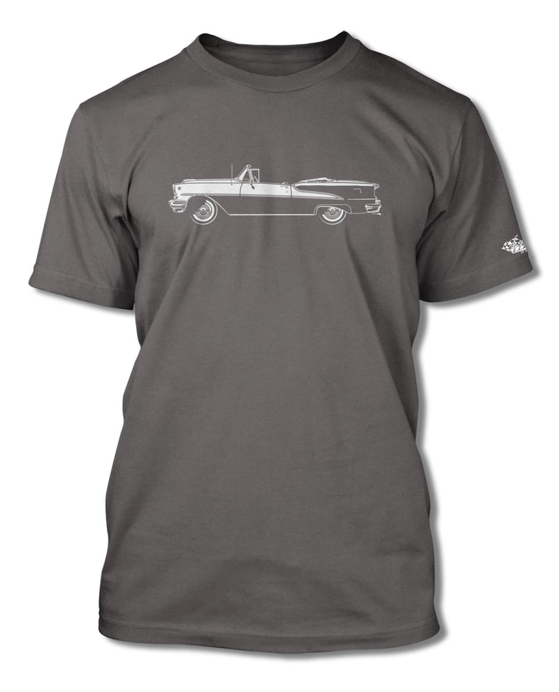 1955 Oldsmobile Super 88 Convertible T-Shirt - Men - Side View