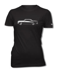 1955 Oldsmobile Super 88 Holiday Hardtop T-Shirt - Women - Side View