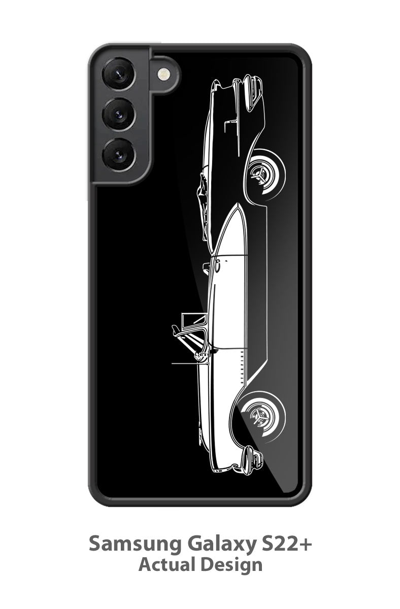 1956 Oldsmobile 98 Starfire Convertible Smartphone Case - Side View