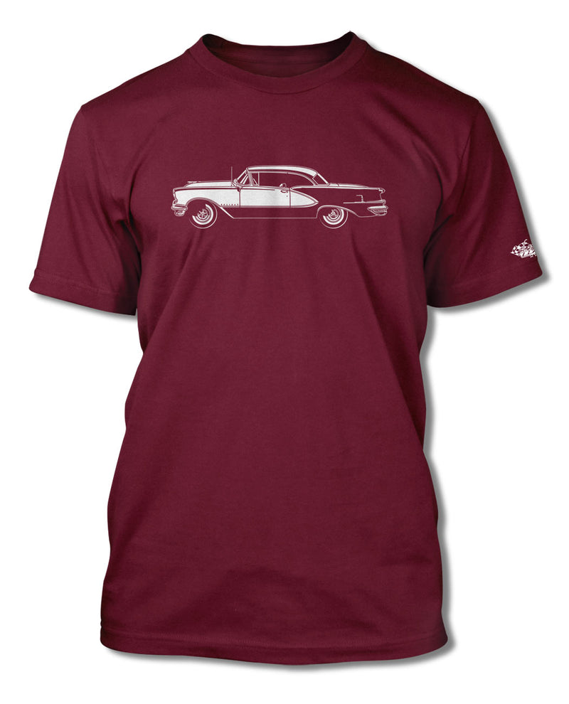 1956 Oldsmobile 98 Holiday Hardtop T-Shirt - Men - Side View