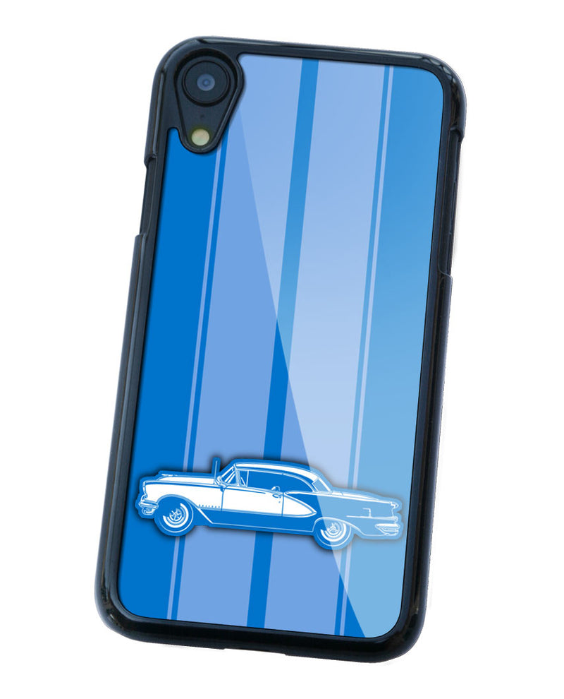 1956 Oldsmobile 98 Holiday Hardtop Smartphone Case - Racing Stripes