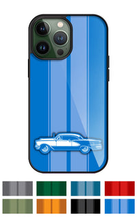 1956 Oldsmobile 98 Holiday Hardtop Smartphone Case - Racing Stripes