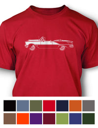 1956 Oldsmobile Super 88 Convertible T-Shirt - Men - Side View