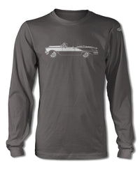 Oldsmobile Shooting Rocket Emblem 1953 - 1955 - T-Shirt Long Sleeves - Side View