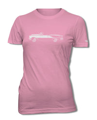 1956 Oldsmobile Super 88 Convertible T-Shirt - Women - Side View