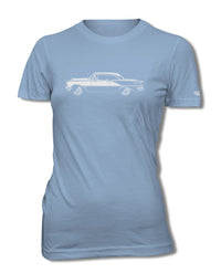 1956 Oldsmobile Super 88 Holiday Hardtop T-Shirt - Women - Side View
