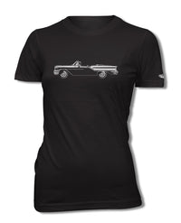 1957 Oldsmobile Super 88 Convertible T-Shirt - Women - Side View