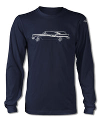 1957 Oldsmobile Super 88 Fiesta Station Wagon T-Shirt - Long Sleeves - Side View